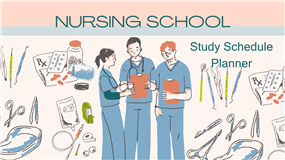 清新可爱手绘风医疗护理培训ppt模板